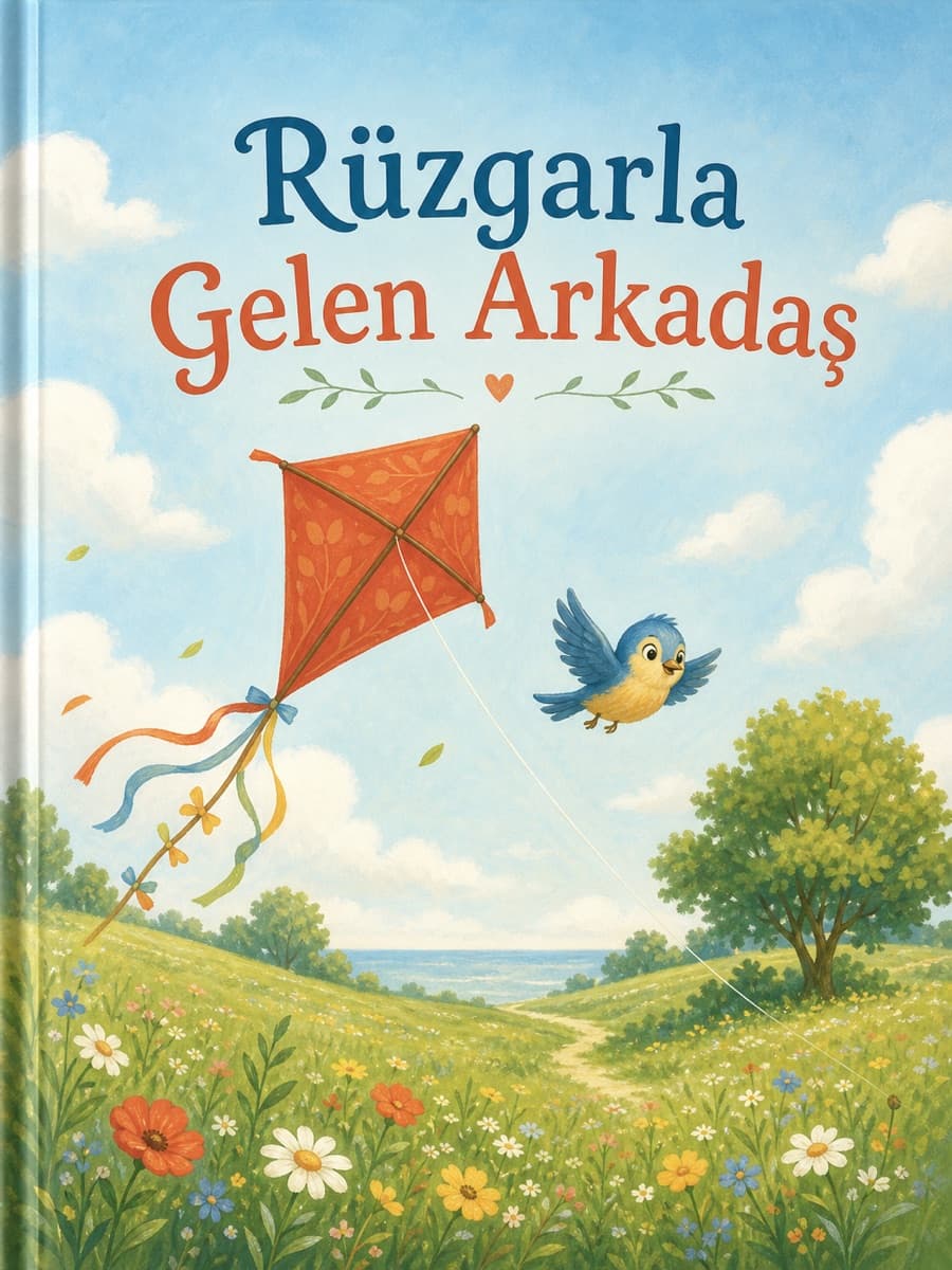 Rüzgarla Gelen Arkadaş kitap fotoğrafı