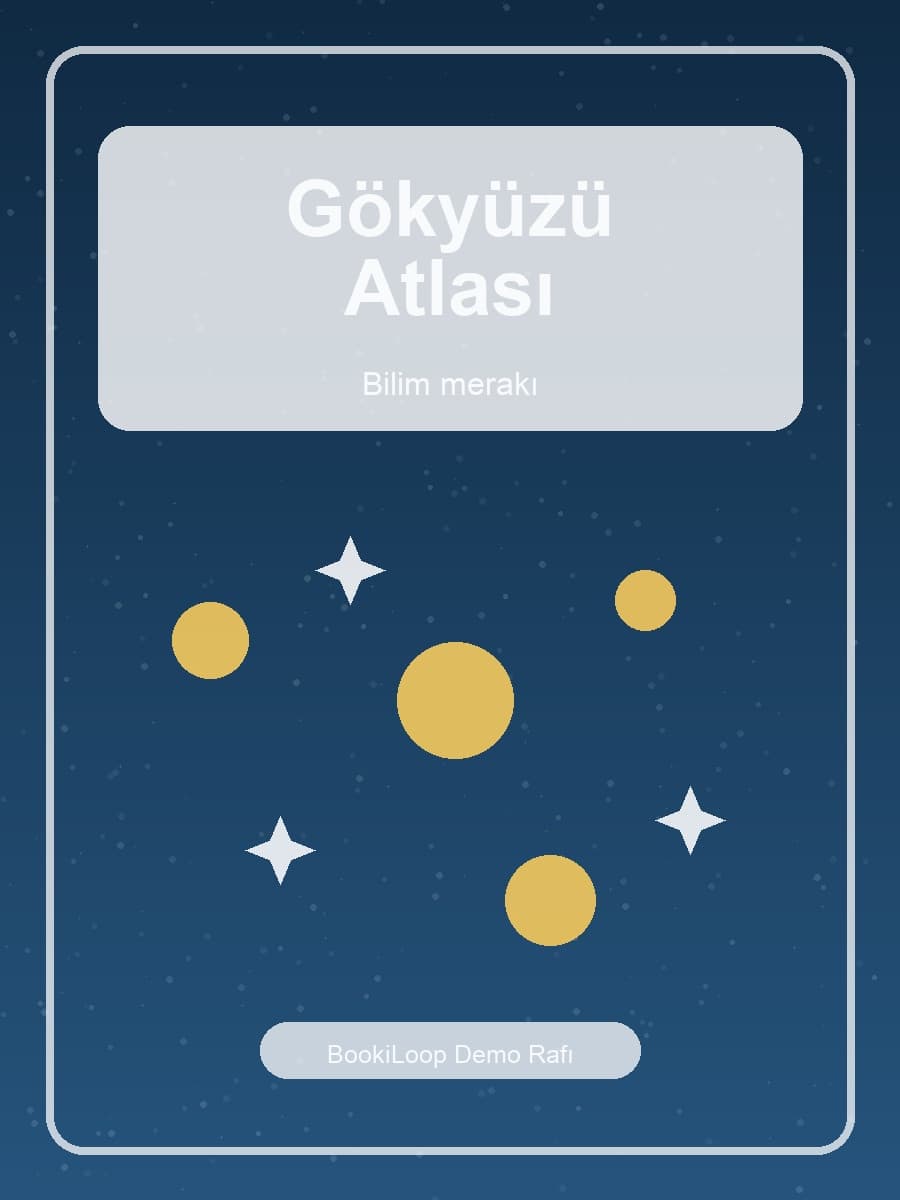Gökyüzü Atlası kitap fotoğrafı