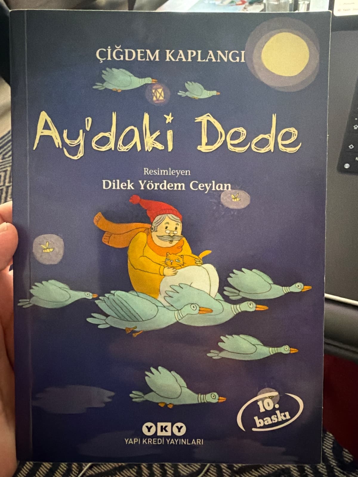 Ay'daki Dede kitap fotoğrafı