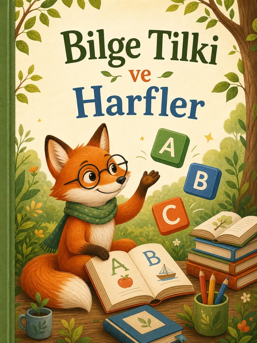 Bilge Tilki ve Harfler kitap fotoğrafı