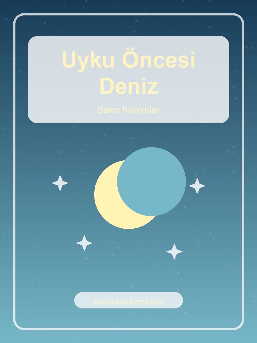 Uyku Öncesi Deniz kitap fotoğrafı
